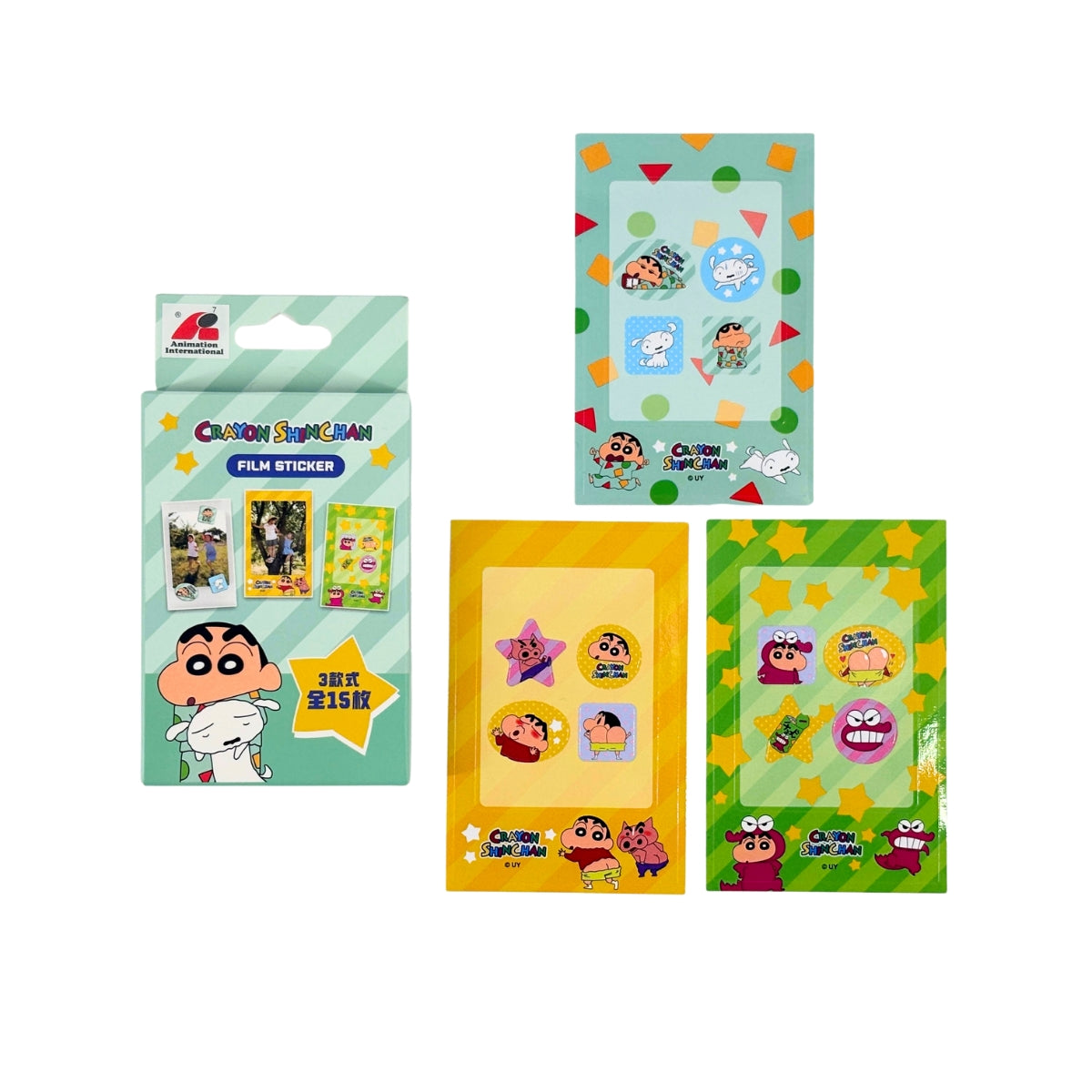 Animation Workshop Instant Film Sticker (Crayon Shin-Chan) for instax mini
