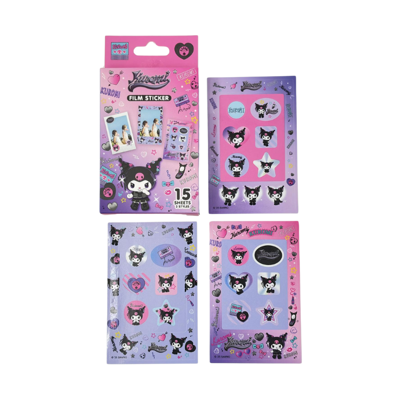 Animation Workshop Sanrio Instant Film Sticker (Kuromi)