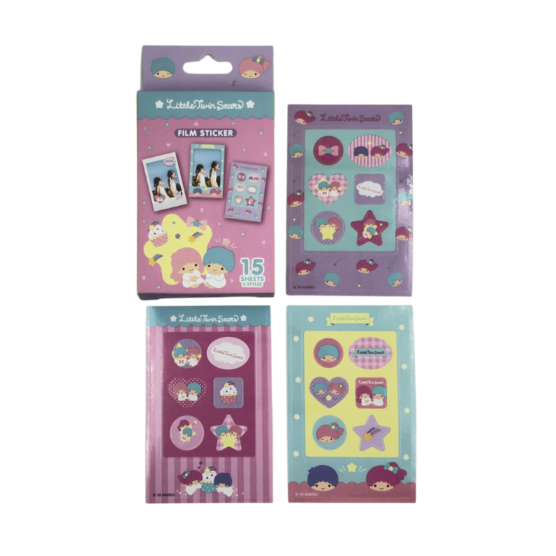 Animation Workshop Sanrio Instant Film Sticker (Little Twin Stars)