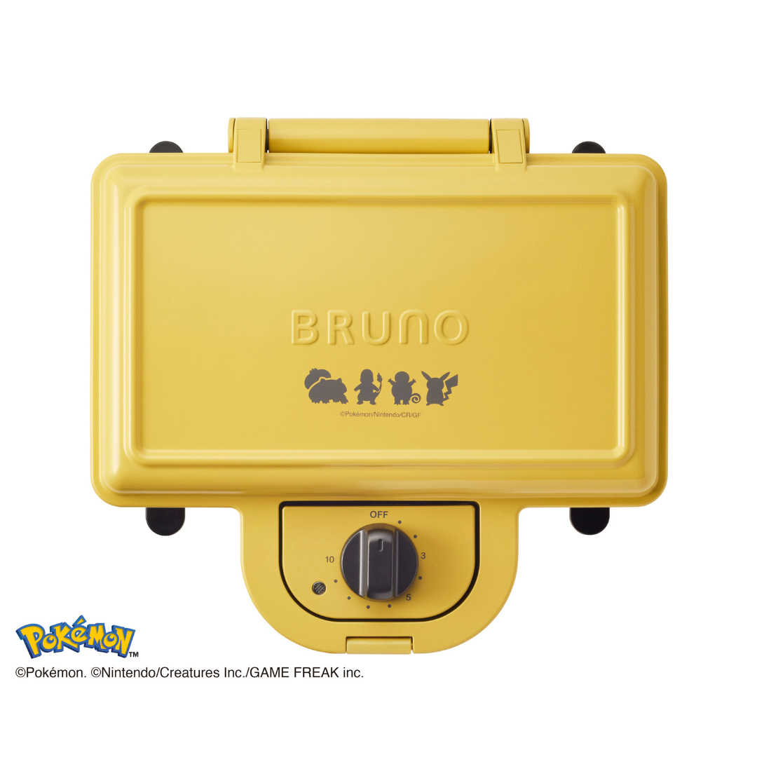 BRUNO Pokémon 限定雙片三文治機 (BOE132-YE)
