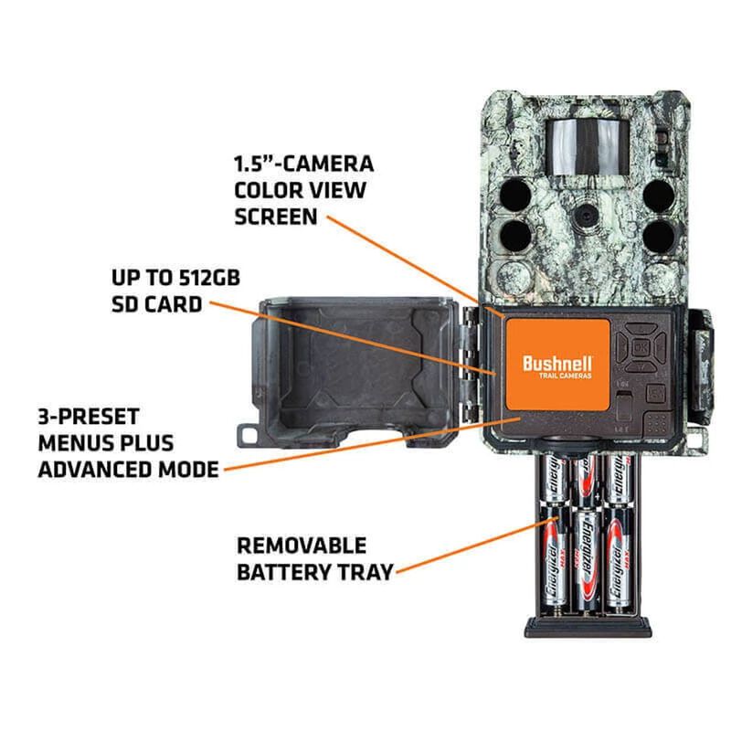 Bushnell CORE™ S-4K No Glow Trail Camera (119949C)