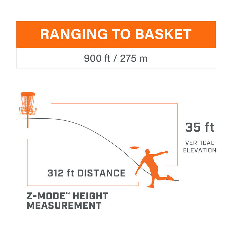 Bushnell EDGE Disc Golf Laser Rangefinder (DG850SBL)