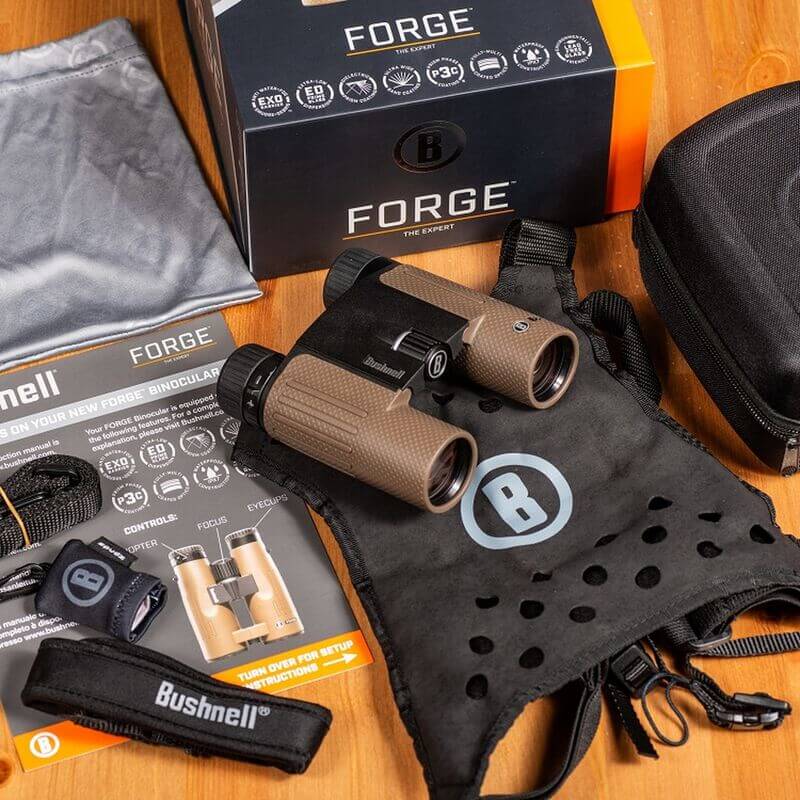 Bushnell Forge™ 10x30 Roof Prism Binoculars (BF1030T)