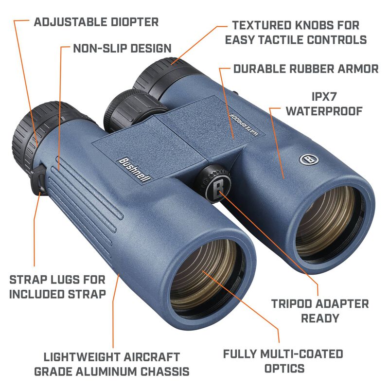Bushnell H2O 10x42 Waterproof Binoculars (150142R)
