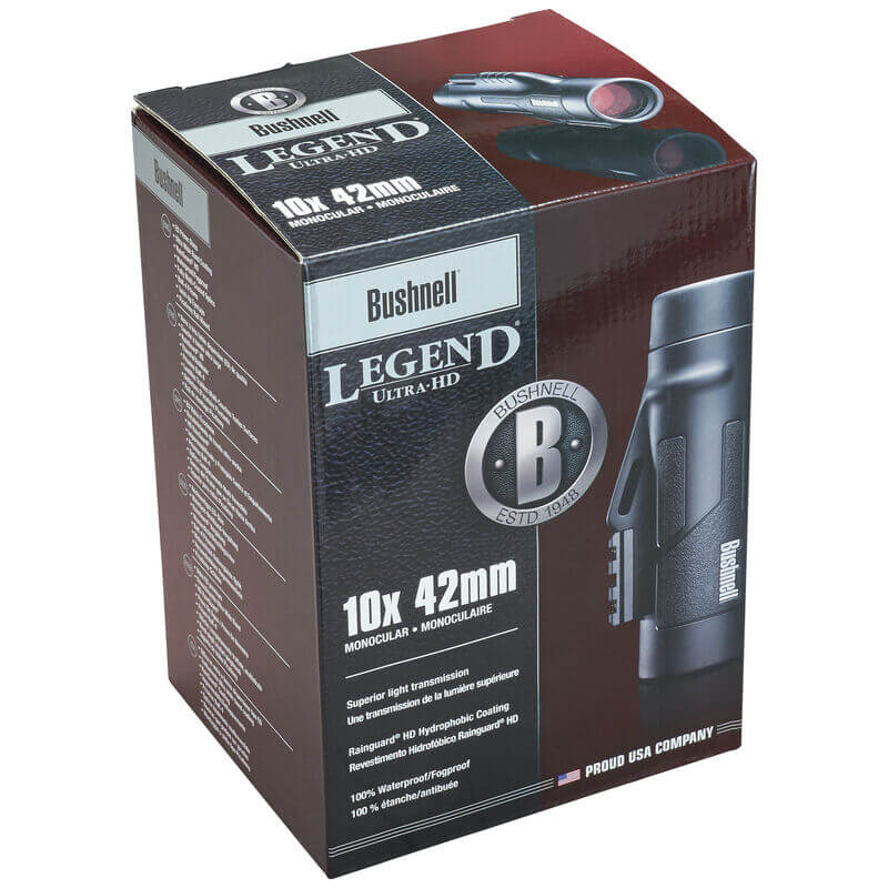 Bushnell Legend 10x42 Ultra HD Monocular (191142)