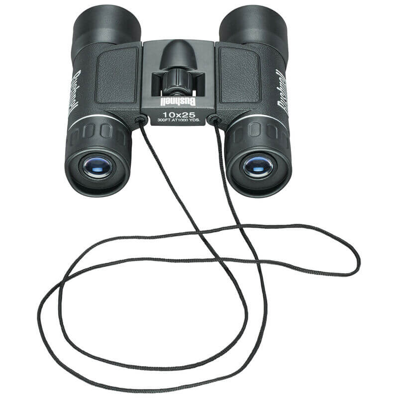 Bushnell PowerView® 10x25 Roof Prism Compact Binoculars (132516)