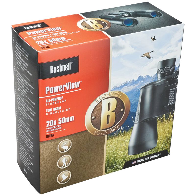 Bushnell PowerView 20x50 Binoculars (132050)