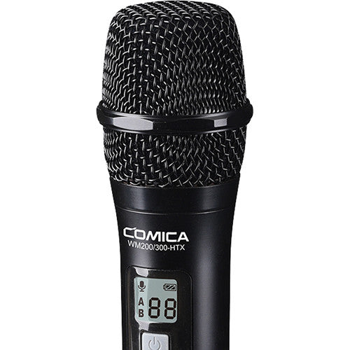 Comica 2-Person Camera-Mount Wireless Combo Microphone System (520 to 578 MHz) (CVM-WM200B) (Parallel Import)