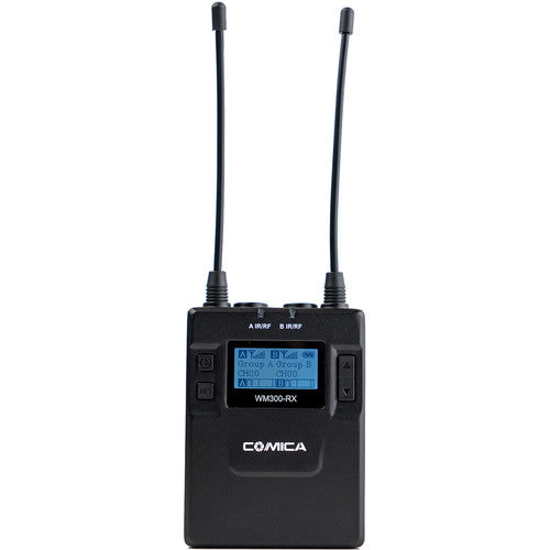 Comica 2-Person Camera-Mount Wireless Microphone System with Rechargeable Batterie (CVM-WM300A) (Parallel Import)