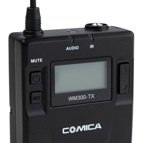 Comica 2-Person Camera-Mount Wireless Microphone System with Rechargeable Batterie (CVM-WM300A) (Parallel Import)