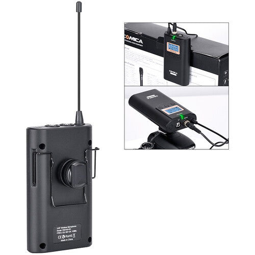 Comica Camera-Mount Wireless Handheld Microphone System (HTX+RX) (CVM-WM100H) (Parallel Import)