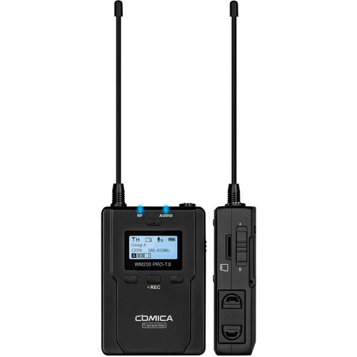 Comica Camera-Mount Wireless Omni Lavalier Microphone System (520 to 578 MHz) (CVM-WM200C) (Parallel Import)