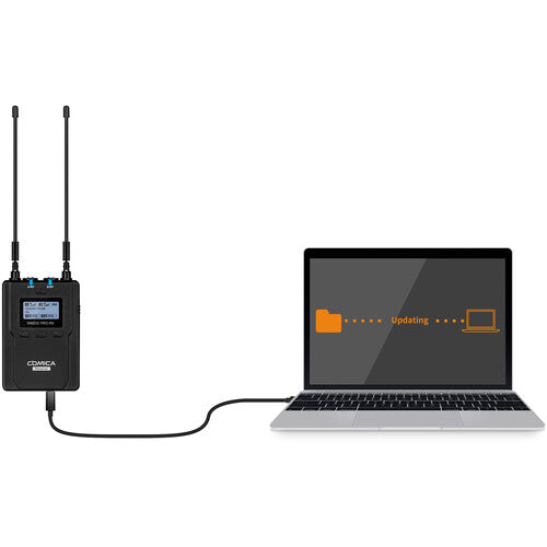 Comica Camera-Mount Wireless Omni Lavalier Microphone System (520 to 578 MHz) (CVM-WM200C) (Parallel Import)