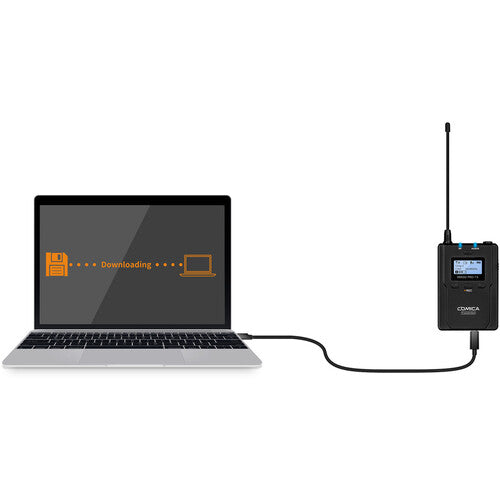 Comica Camera-Mount Wireless Omni Lavalier Microphone System (520 to 578 MHz) (CVM-WM200C) (Parallel Import)