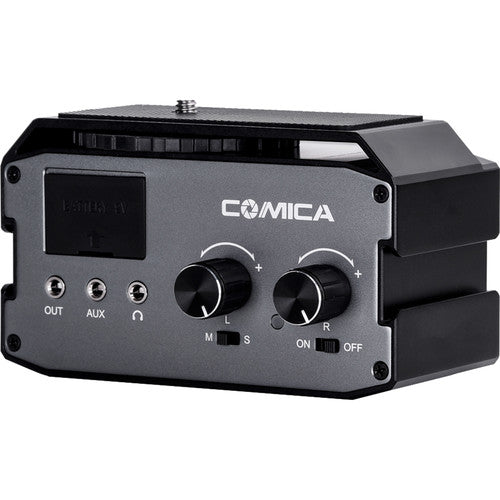 Comica 雙通道音頻混音器 (適用於DSLR) (CVM-AX3) (平行進口)