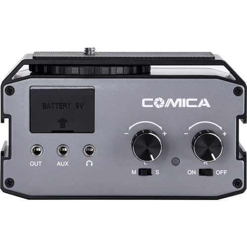 Comica 雙通道音頻混音器 (適用於DSLR) (CVM-AX3) (平行進口)