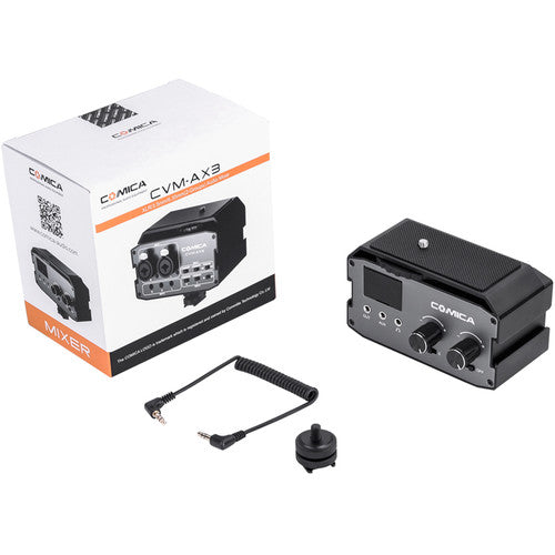 Comica 雙通道音頻混音器 (適用於DSLR) (CVM-AX3) (平行進口)