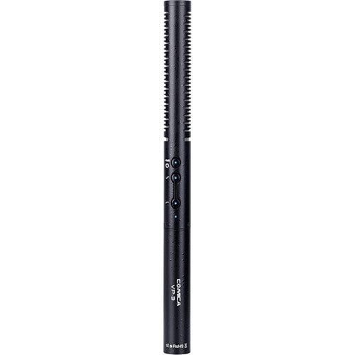 Comica Supercardioid Condenser Shotgun Microphone with Adjustable Sensitivity (CVM-VP3) (Parallel Import)