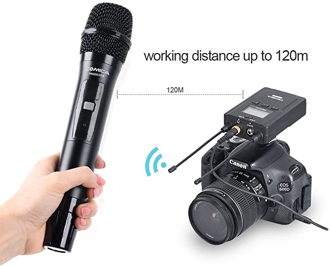 Comica Wireless Microphone UHF (CVM-WM200D) (Parallel Import)
