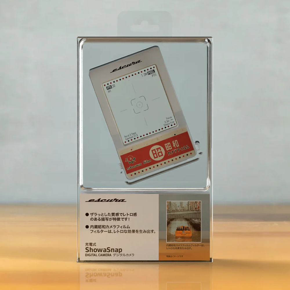 Escura InstantSnap Mini Digital Camera (Showa Style) (Authorized Goods)