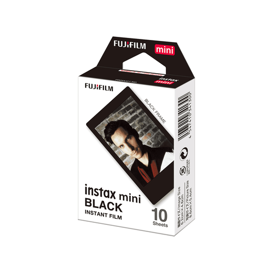 Fujifilm 富士菲林 instax mini 即影即有相紙 (黑色 Black)
