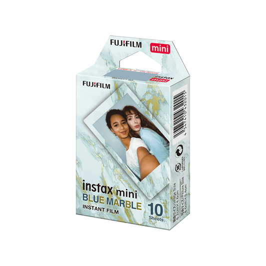 Fujifilm 富士菲林 instax mini 即影即有相紙 (藍色雲石 Blue Marble)
