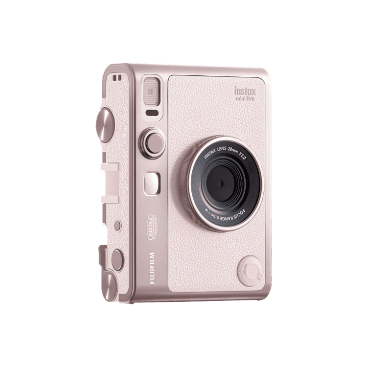Fujifilm 富士菲林 instax mini EVO™ 兩用即影即有菲林相機 (柔粉玫瑰) (原裝行貨)