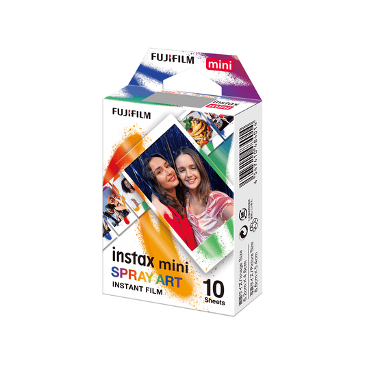 Fujifilm 富士菲林 instax mini 即影即有相紙 (Spray Art)