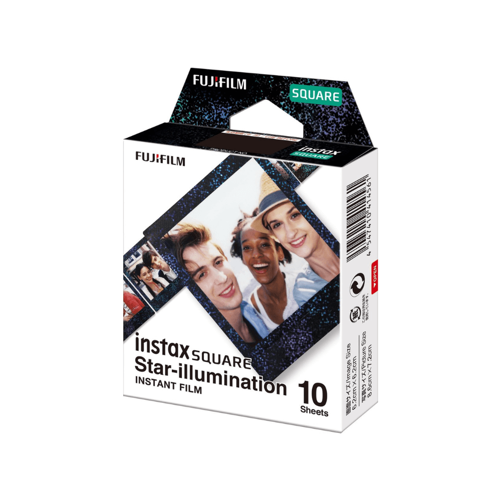 Fujifilm 富士菲林 instax SQUARE 即影即有相紙 (Star-Illumination) (2025年4月到期)