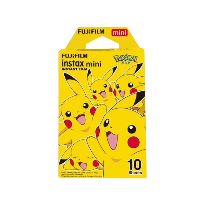 Fujifilm instax mini Instant Film (Pokemon Pikachu)