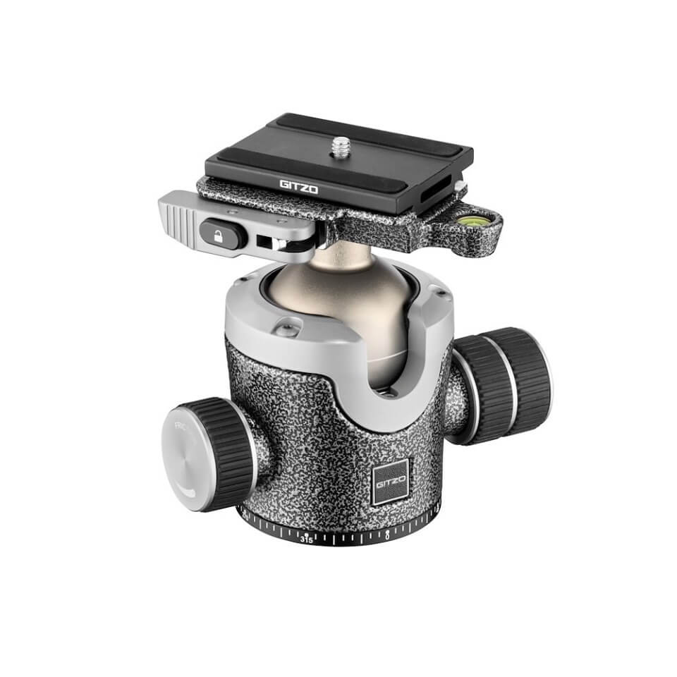 Gitzo 捷信 系列 4 球型雲台連 Arca 型槓桿釋放 QR 接收器 (GIGH4383LR)