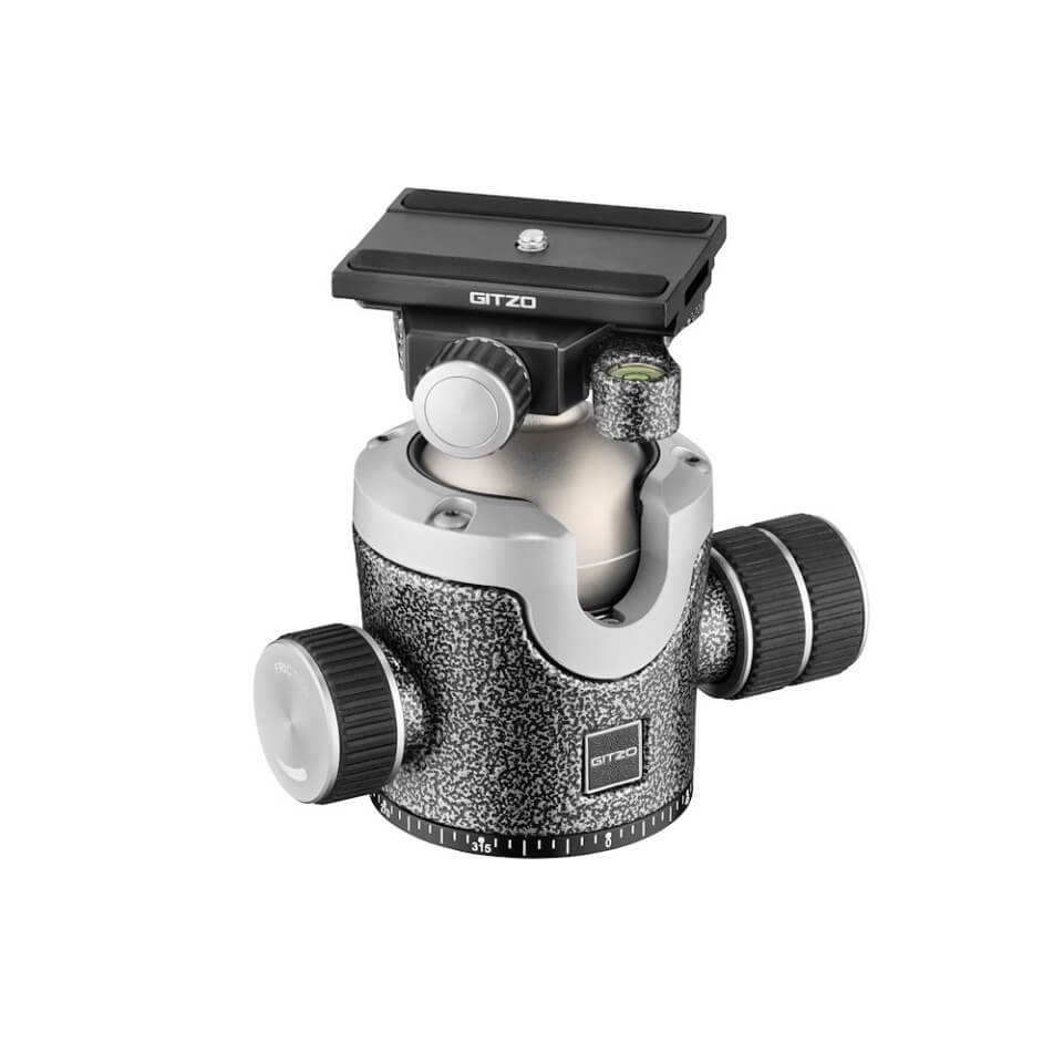 Gitzo 捷信 系列 4 球型雲台連 Arca 型旋鈕 QR 接收器 (GIGH4383QD)