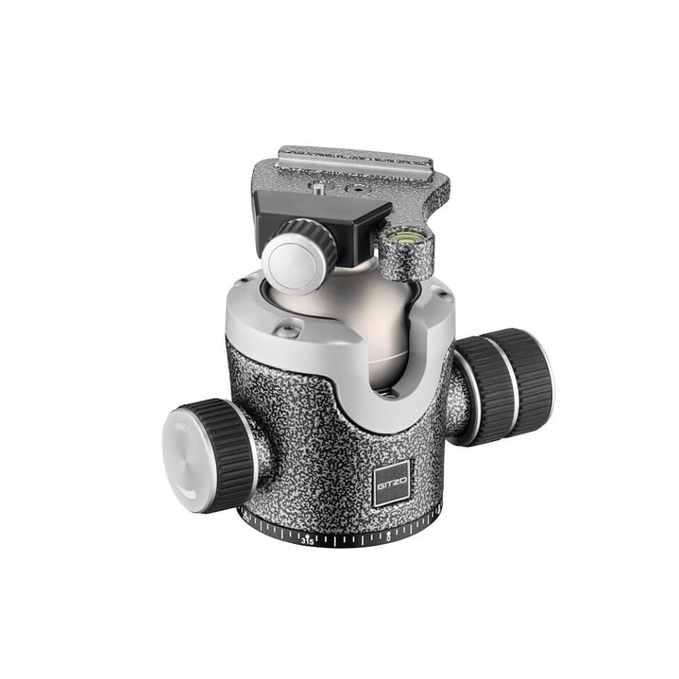 Gitzo 捷信 系列 4 球型雲台連 Arca 型旋鈕 QR 接收器 (GIGH4383QD)