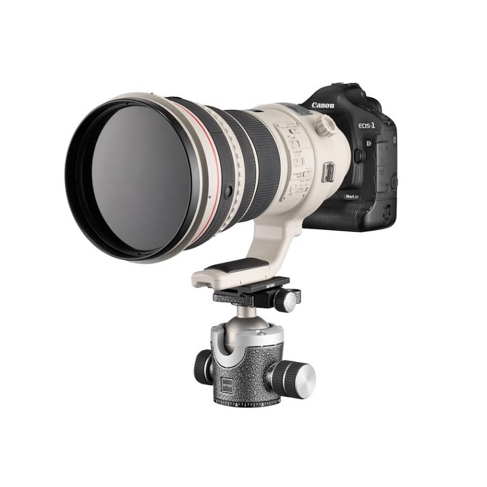 Gitzo 捷信 系列 4 球型雲台連 Arca 型旋鈕 QR 接收器 (GIGH4383QD)