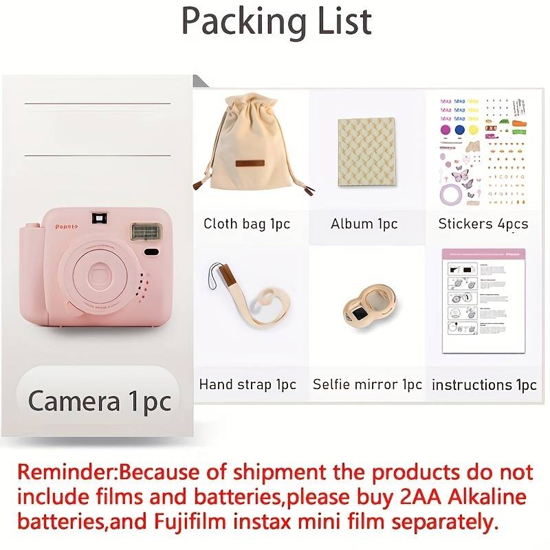 Popoto Instant Camera (Parallel Import)