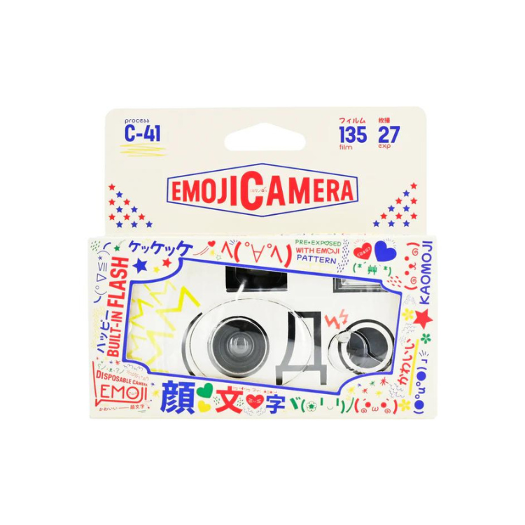 Retocolor Emoji 400 35mm Disposable Film Camera with 27 exposures