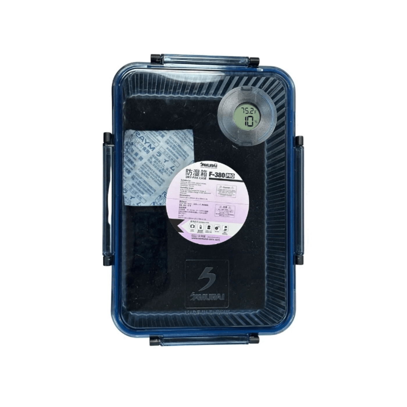 Samurai F380 Pro 4.5L Dry Box with Digital Hygrometer