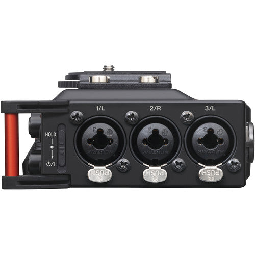 TASCAM DR-70D 6輸入/4軌多軌現場錄音機連全向麥克風 (平行進口)