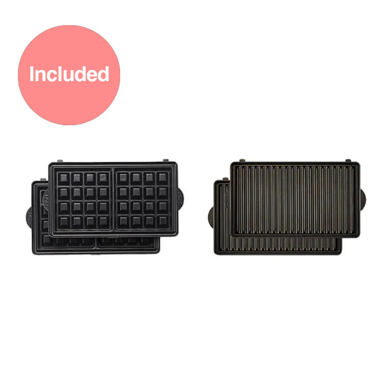 Vitantonio 900W Waffle & Hot Sand Baker (VWH50A)