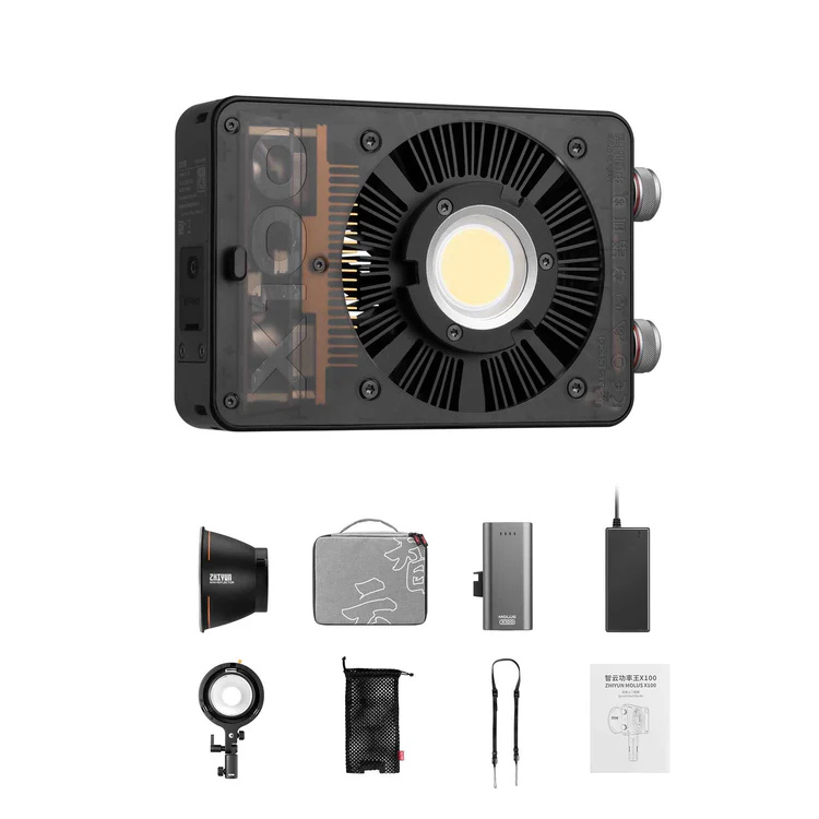 Zhiyun 智雲 Molus X100 COB LED 雙色補光燈