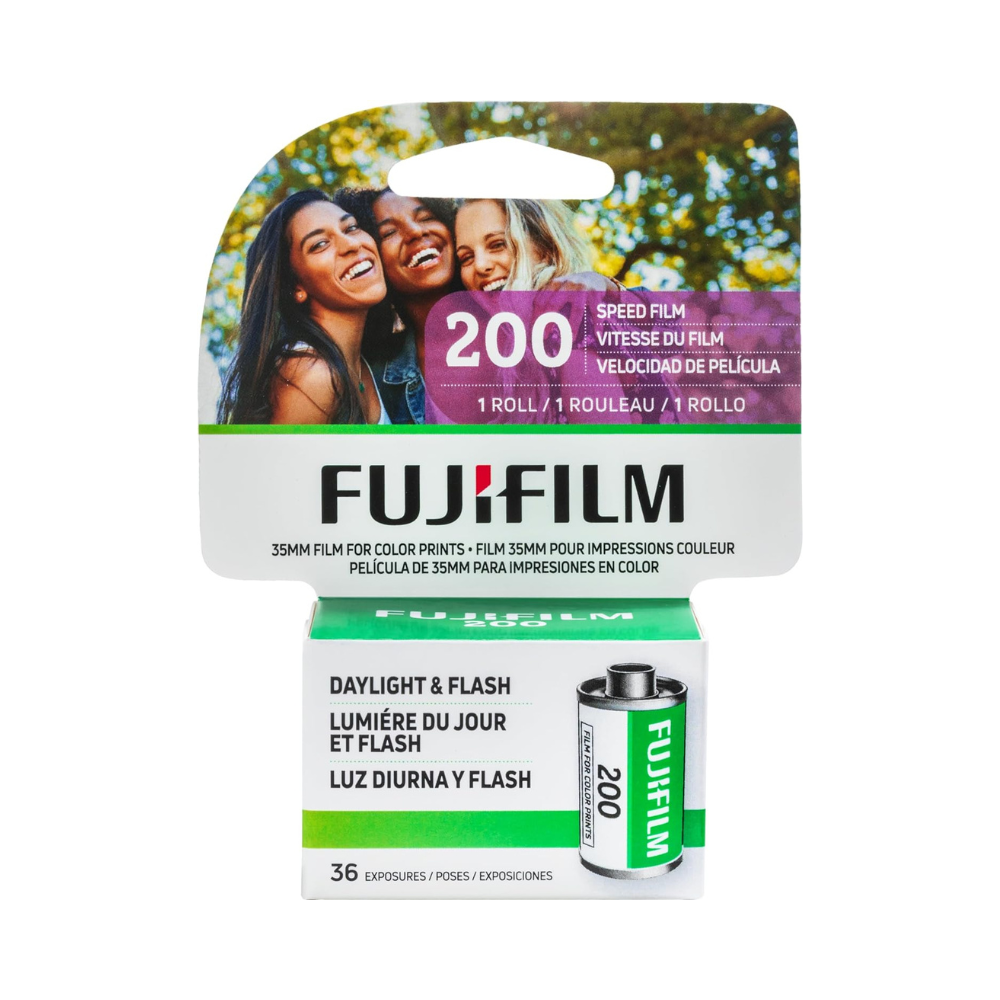 Fujifilm Fujicolor 200 Color Negative Film (35mm Roll Film, 36 Exposures)
