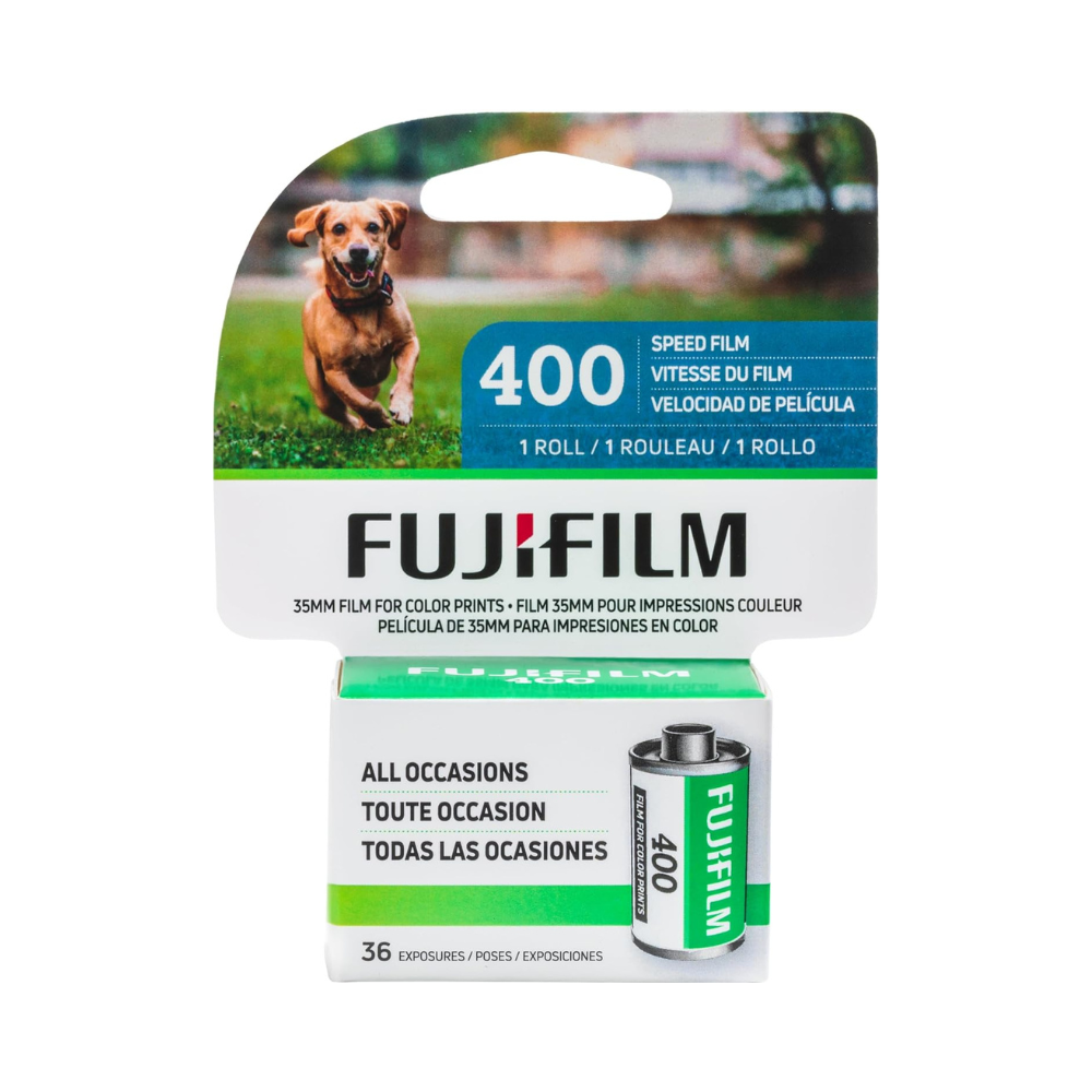 Fujifilm Fujicolor 400 Color Negative Film (35mm Roll Film, 36 Exposures)