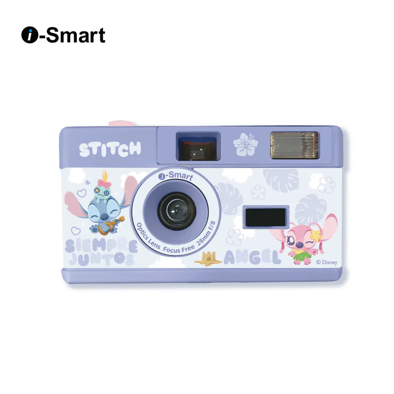 i-Smart 可重用半格菲林相機 (史迪仔&天使)