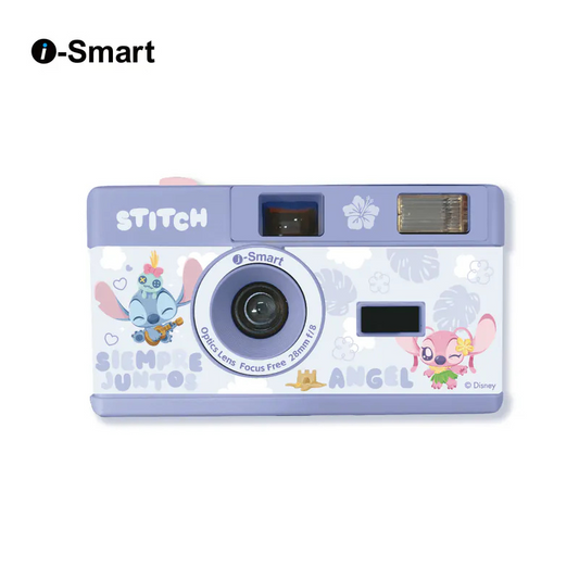 i-Smart Reusable Half-Frame Film Camera (Stitch & Angel)