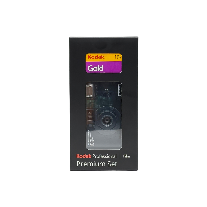 Kodak Professional Premium Set (ColorMax Reusable Film Camera & Film) (Authorized Goods)
