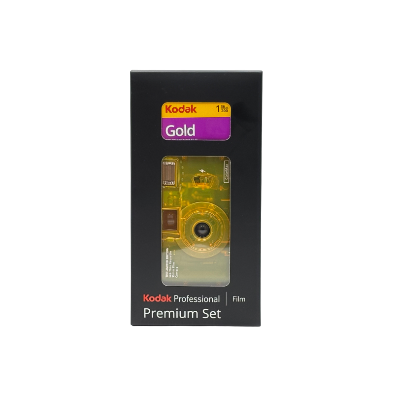 Kodak Professional Premium Set (ColorMax Reusable Film Camera & Film) (Authorized Goods)