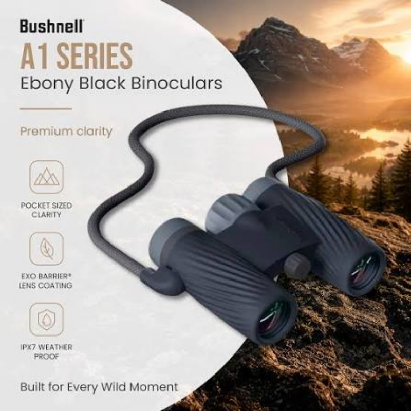 BUSHNELL A1 Compact Waterproof Binoculars 10x25 (A1-1025EB)