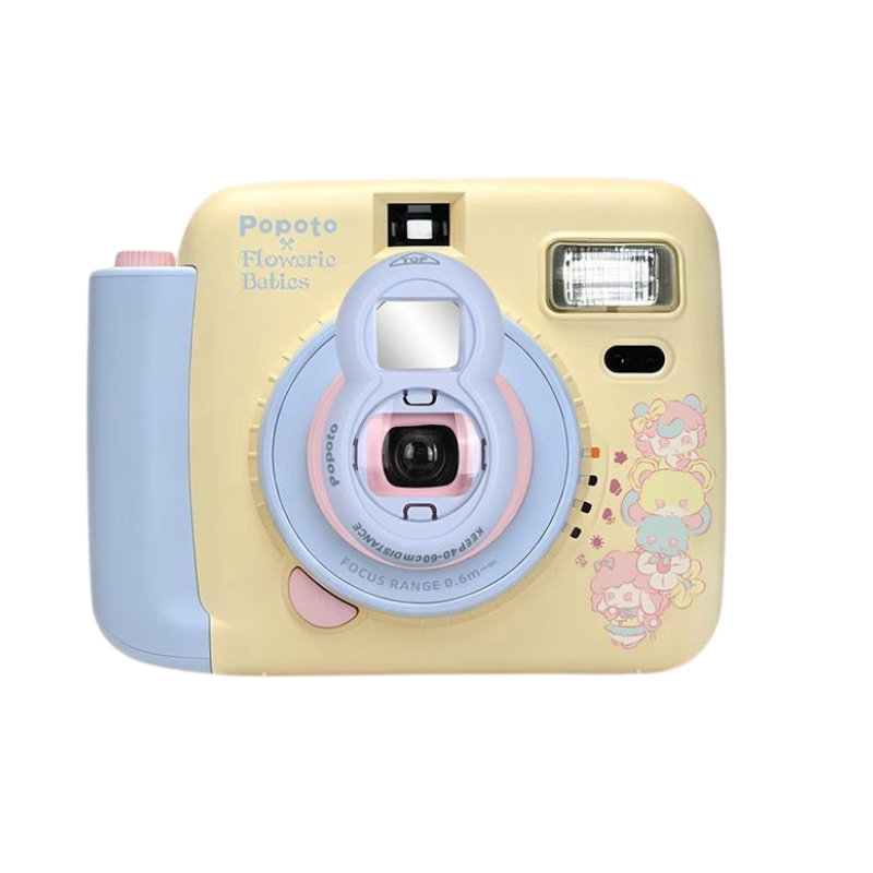 Popoto instant Film camera mini FLOWERIE BABIE SET (Authorized Goods)