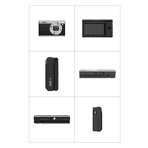 YASHICA Tank Compact Digital Camera (Authorized Goods)