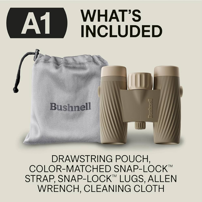 BUSHNELL A1 Compact Waterproof Binoculars 8x25 (A1-825TT)